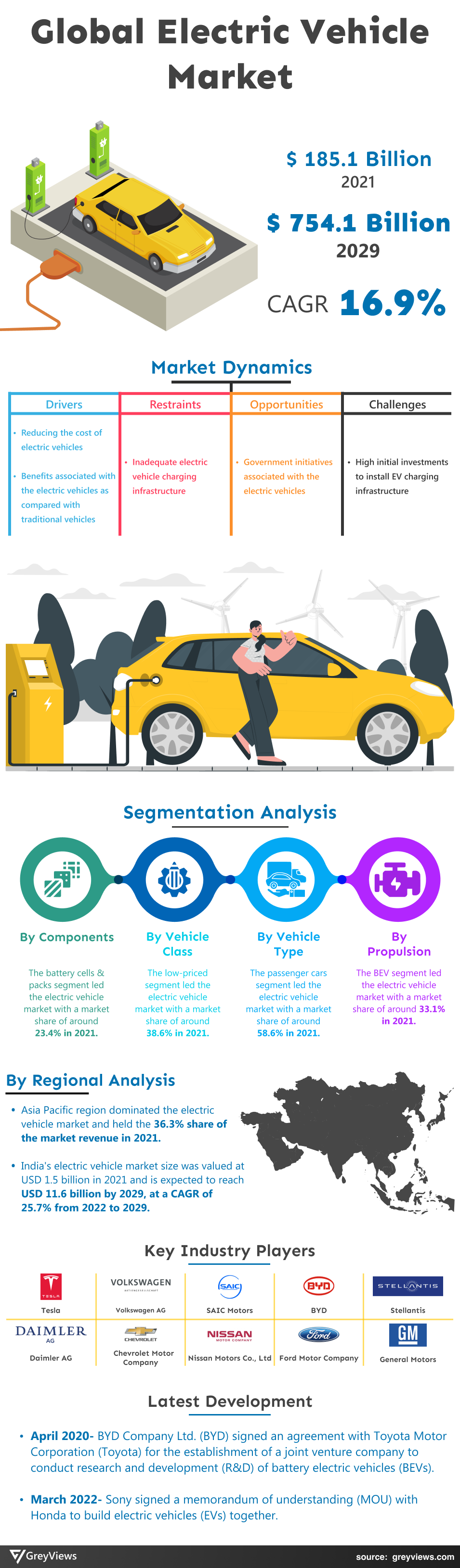 Greyviews Electric Vehicle Market Infographic