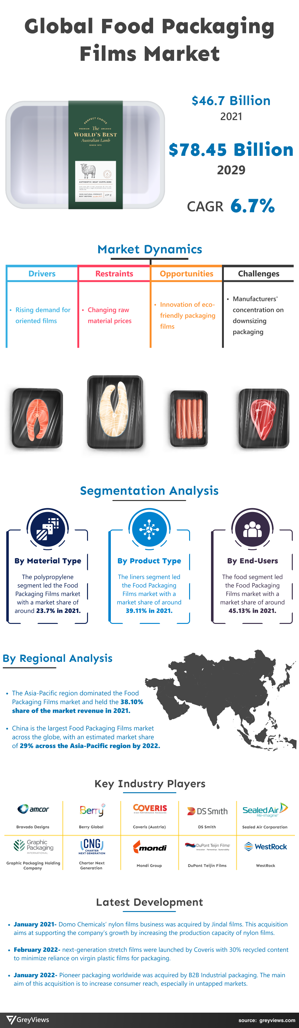 Infographics Food Packaging Films Market Greyviews